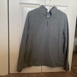 Women’s Grey fleece quarter zip jacket